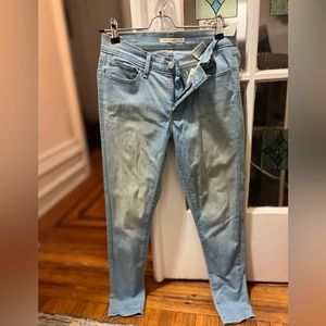 Levi’s skinny light jeans